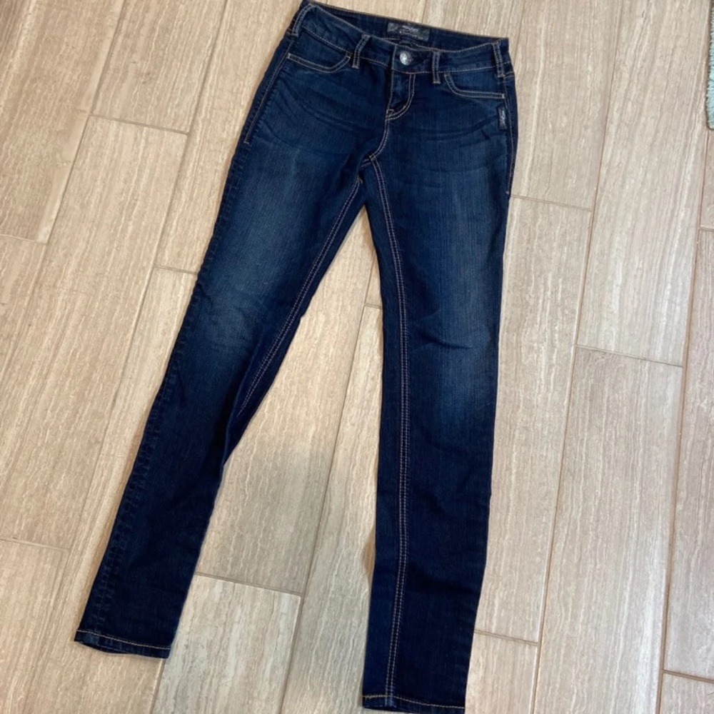 EUC Silver Suki Jeggings 26/31
